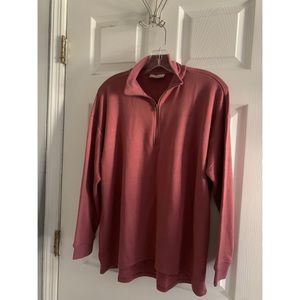 Zip Long Sleeve Sweatshirt / Size Medium